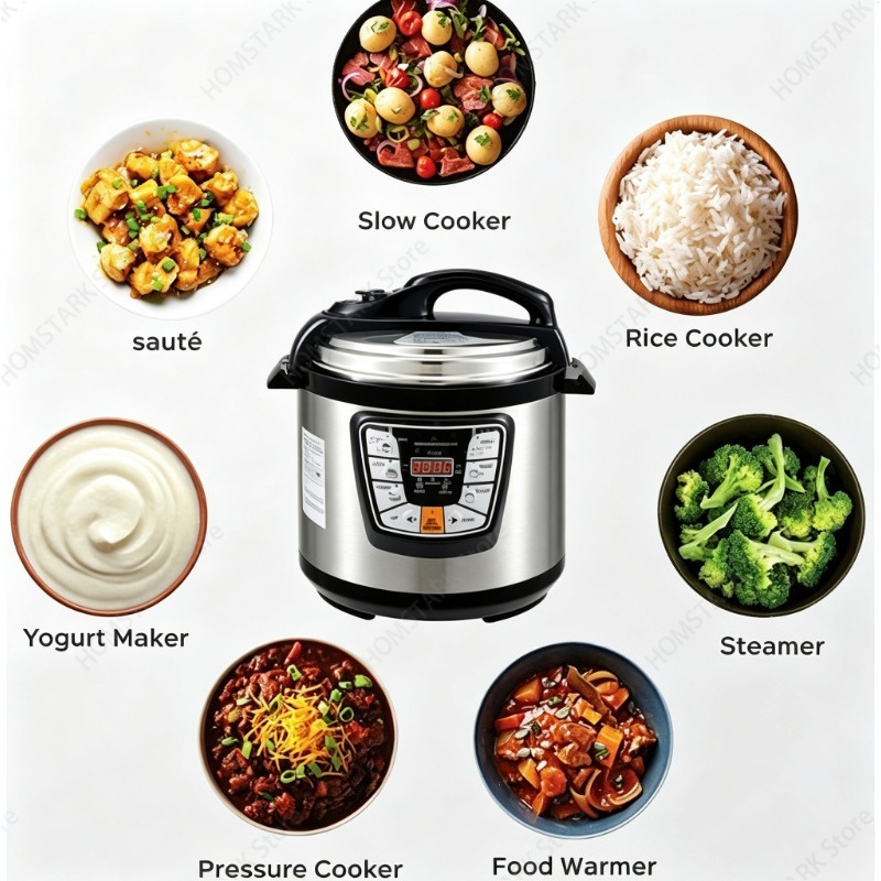 Haushalts-Küchengerät 6L Elekt – Uk Home Cooking Bewertung und Preis